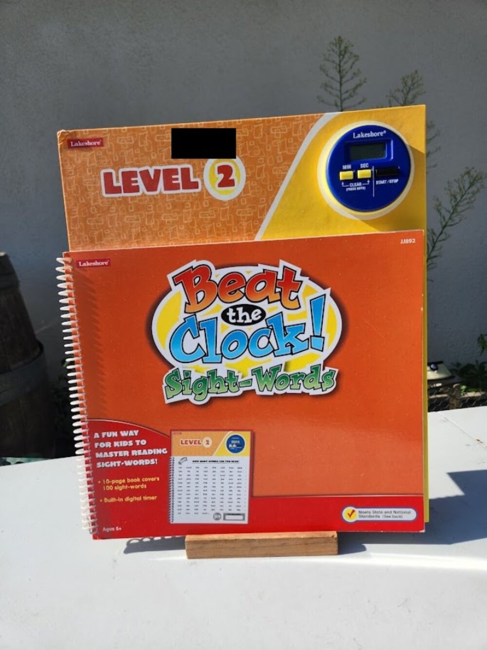 Lakeshore Learning Beat the Clock Sight- Words  Level 2 Interactive Activity Boo